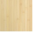DYWAN PROSTOKĄTNY JASNY NATURALNY 100X200CM BAMBUSOWY