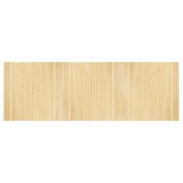 DYWAN PROSTOKĄTNY JASNY NATURALNY 100X300CM BAMBUSOWY