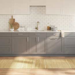 DYWAN PROSTOKĄTNY JASNY NATURALNY 70X300CM BAMBUSOWY