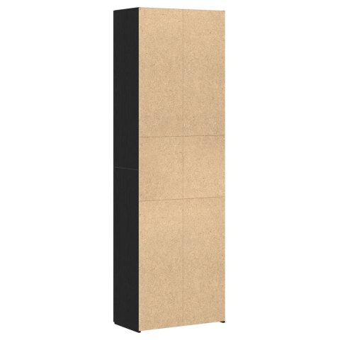 SZAFKA BIUROWA CZARNY DĄB 60X32X190CM