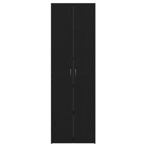 SZAFKA BIUROWA CZARNY DĄB 60X32X190CM