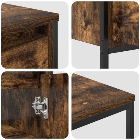 3-CZĘŚCIOWY ZESTAW MEBLI ŁAZIENKOWYCH W DĘBIE DYMIONYM