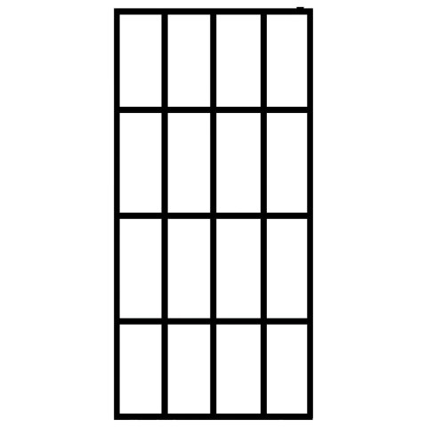 ŚCIANKA PRYSZNICOWA MROŻONE SZKŁO HARTOWANE 80X 195CM