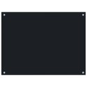 PANEL OCHRONNY DO KUCHNI CZARNY 80X60CM SZKŁO HARTOWANE