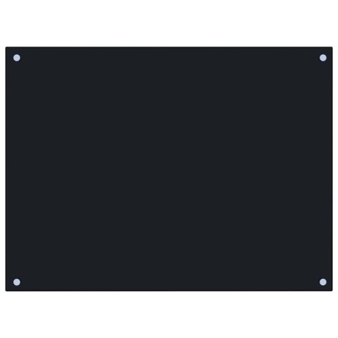 PANEL OCHRONNY DO KUCHNI CZARNY 80X60CM SZKŁO HARTOWANE