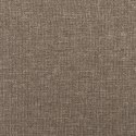RAMA ŁÓŻKA BEZ MATERACA TAUPE 90X190CM TKANINA