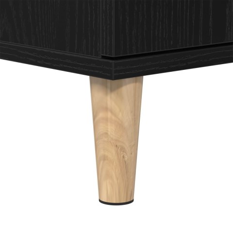 ZESTAW MEBLI ŁAZIENKOWYCH 3 CZĘŚCIOWY CZARNY DĄB