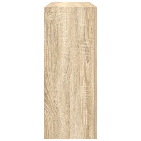 KOMODA DĄB SONOMA DREWNO KOMPOZYTOWE 116X30X75CM KOMODA