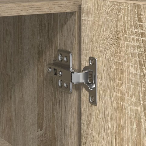 KOMODA DĄB SONOMA DREWNO KOMPOZYTOWE 116X30X75CM KOMODA