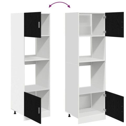 SZAFKA KUCHENNA CZARNY DĄB 60X57X207CM