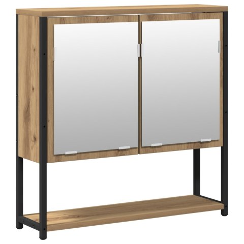 ZESTAW MEBLI ŁAZIENKOWYCH 2-CZĘŚCIOWY Z DĘBU ARTISAN