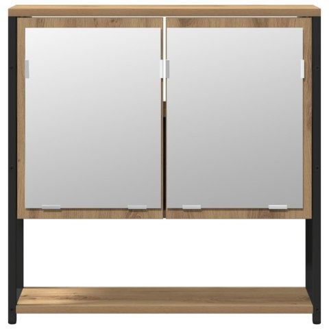 ZESTAW MEBLI ŁAZIENKOWYCH 2-CZĘŚCIOWY Z DĘBU ARTISAN