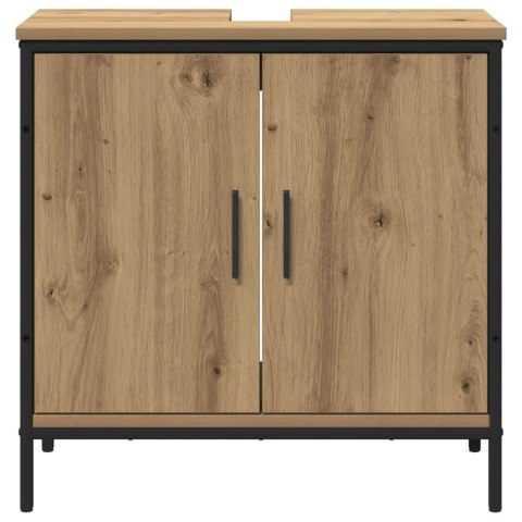 ZESTAW MEBLI ŁAZIENKOWYCH 2-CZĘŚCIOWY Z DĘBU ARTISAN