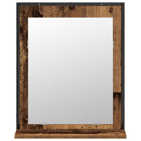 ZESTAW SZAFEK ŁAZIENKOWYCH 2 SZTUKI ZE STAREGO DREWNA