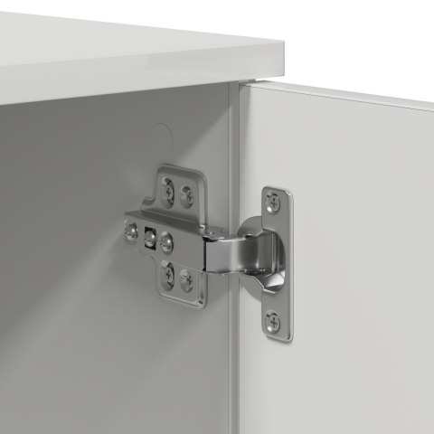 BIAŁY STELAŻ NA ŁÓŻKO 90X200CM