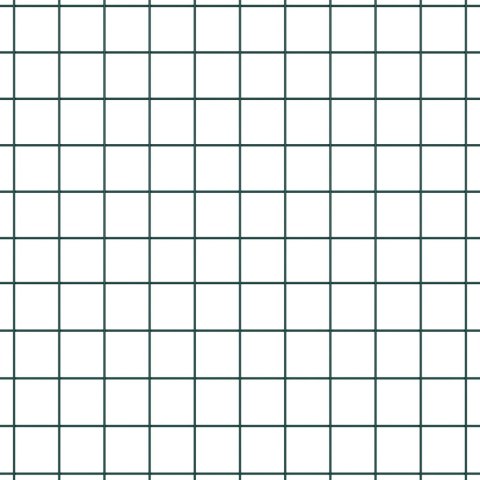 ZIELONA SPAWANA SIATKA Z 5 SŁUPKAMI 0.8X10M ZE STALI