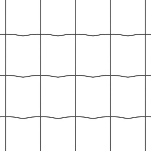 EURO FENCE SZARY ZESTAW 2 SZARY METALOWY 25X 1M WYTRZYMAŁY