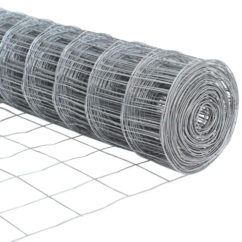 EURO FENCE Z 13 PALAMI Z KOLCAMI 0.6X50M ZE STALI OCYNKOWANEJ