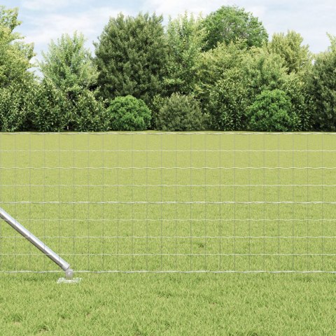 EURO PŁOT Z 13 WBIJANYMI SŁUPKAMI 0.4X50M STAL GALWANIZOWANA