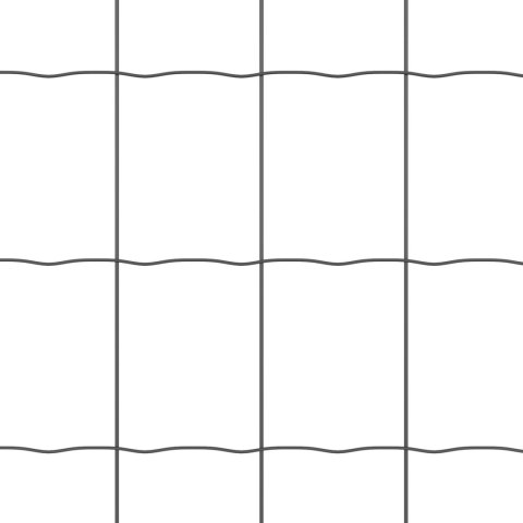 EURO FENCE Z 13 FLANSZAMI 0.6X50M STAL OCYNKOWANA