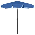 PARASOL PLAŻOWY LAZUROWY 180X120 CM