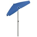 PARASOL PLAŻOWY LAZUROWY 180X120 CM