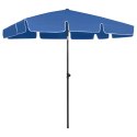 PARASOL PLAŻOWY LAZUROWY 200X125CM