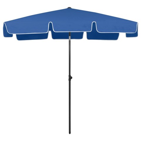 PARASOL PLAŻOWY LAZUROWY 200X125CM