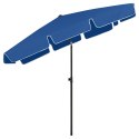 PARASOL PLAŻOWY LAZUROWY 200X125CM