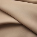 ZASŁONA ZACIEMNIAJĄCA Z HACZYKAMI TAUPE 290X245CM