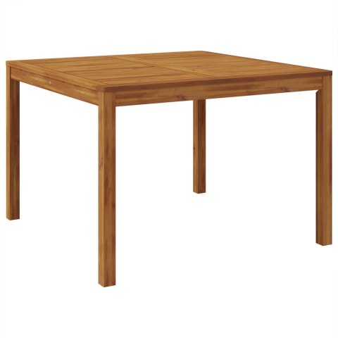 3-CZĘŚCIOWY ZESTAW DO JADALNI W OGRODZIE SZARY Z POLY RATTANEM I AKACJĄ