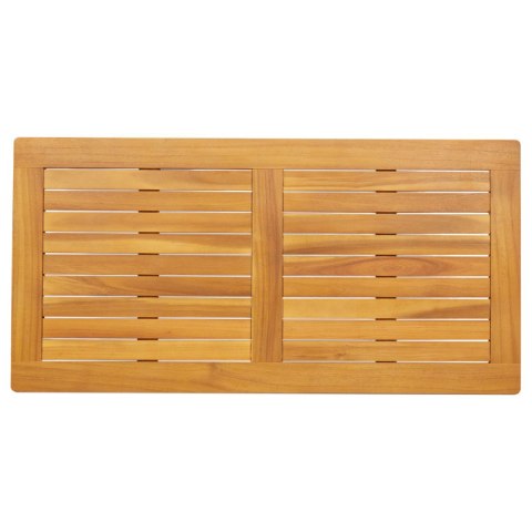 BLAT STOŁU 100X50X2,2CM Z LITEGO DREWNA AKACJOWEGO