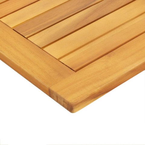 BLAT STOŁU 90X45X2,2CM PROSTOKĄTNY Z LITEGO DREWNA AKACJOWEGO
