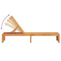 LEŻAK 200X55X30CM Z LITEGO DREWNA AKACJOWEGO