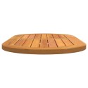 OWALNY BLAT STOŁU 90X45X2CM Z LITEGO DREWNA AKACJOWEGO