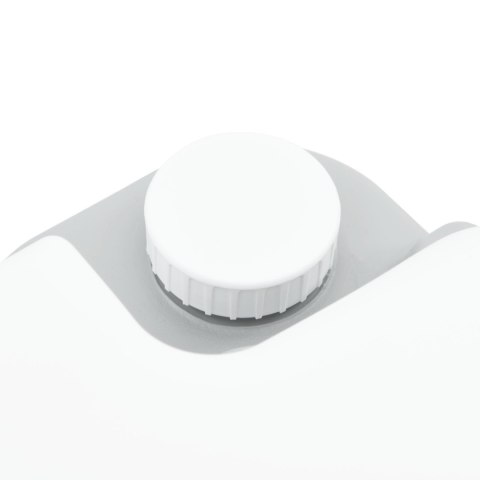 PRZENOŚNA TOALETA KEMPINGOWA SZARA 10L - ZBIORNIK NA CZYSTĄ WODĘ 10L I ZBIORNIK NA ŚCIEKI