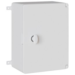 SKRZYNKA KONTROLNA IP65 WODOODPORNA SZARA 21X13X28CM Z PLASTIKU ABS