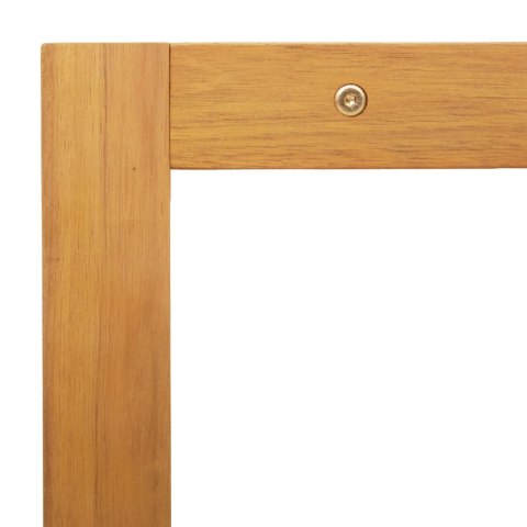 STOLIK KAWOWY 70X35X35CM DREWNO TWARDE AKACJA