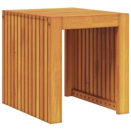 STOLIK OGRODOWY 43X36X40CM Z LITEGO DREWNA TEKOWEGO