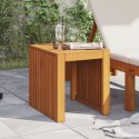 STOLIK OGRODOWY 43X36X40CM Z LITEGO DREWNA TEKOWEGO