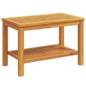 STOLIK KAWOWY 90X50X45CM Z LITEGO DREWNA AKACJOWEGO
