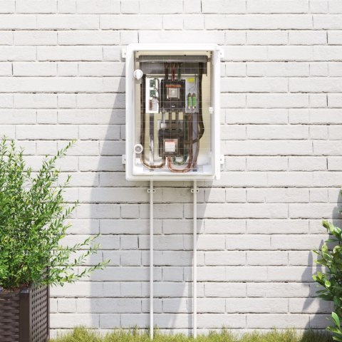 VidaXL Szafa Kontrolna IP65 Wodoodporna Szara 35x19,5x50 cm z Plastiku ABS