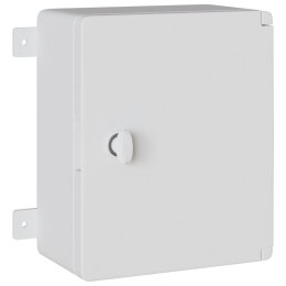 SZAFKA KONTROLNA IP65 WODOODPORNA SZARA 25X13X30CM Z TWORZYWA ABS