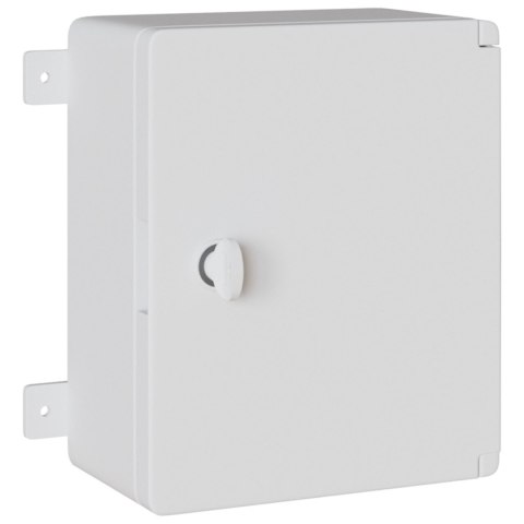 SZAFKA KONTROLNA IP65 WODOODPORNA SZARA 25X13X30CM Z TWORZYWA ABS