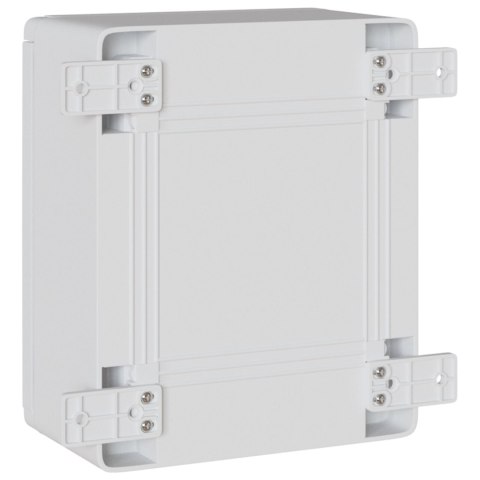 SZAFKA KONTROLNA IP65 WODOODPORNA SZARA 25X13X30CM Z TWORZYWA ABS