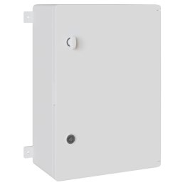 SZAFKA KONTROLNA IP65 WODOODPORNA SZARA 35X19,5X50CM Z PLASTIKÓW ABS