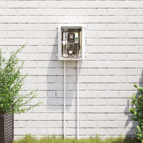 SZAFKA STEROWNICZA IP65 WODOODPORNA SZARA 21X13X28CM PLASTIK ABS