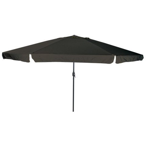 PARASOL OGRODOWY Ø395X245CM CZARNY