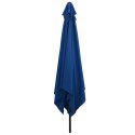 KWADRATOWY PARASOL OGRODOWY 295X245CM NIEBIESKI