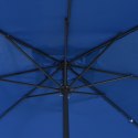 KWADRATOWY PARASOL OGRODOWY 295X245CM NIEBIESKI